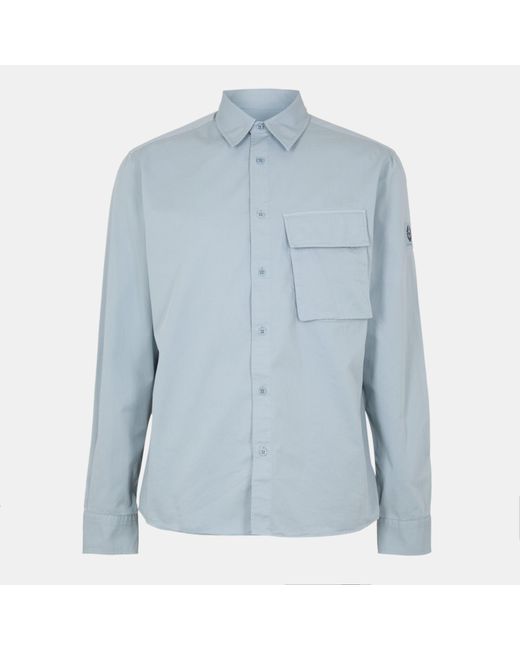 Belstaff Blue Scale Shirt for men