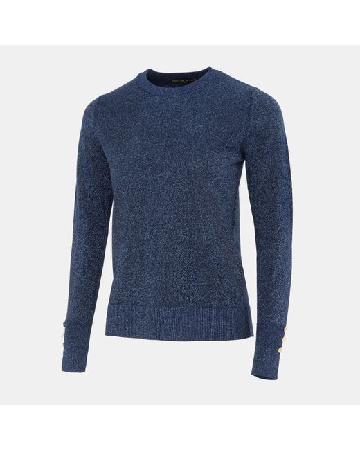 Biba Blue Shimmer Jumper Ld61