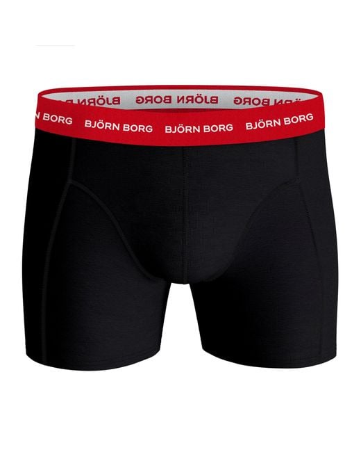 Björn Borg Blue Bjorn Ctn Boxer 3Pk Sn54 for men