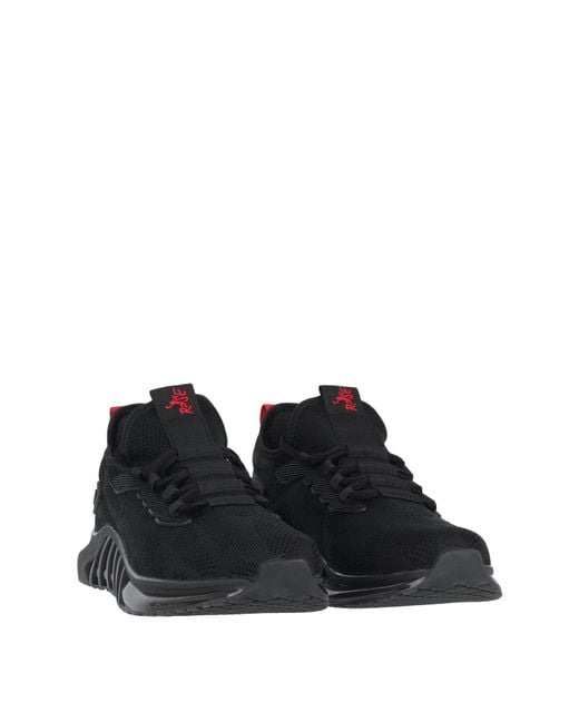 Rise Of Dawn Black Chain Trainers for men