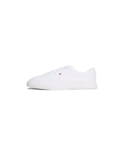 Tommy Hilfiger White Low-Top Trainers