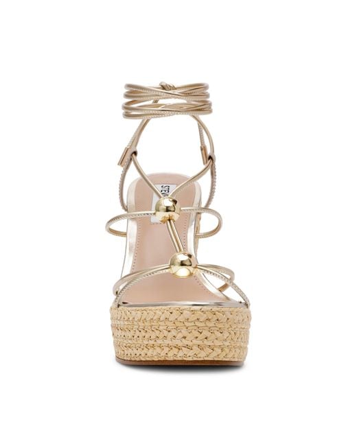 Steve Madden Metallic Wedge Sandals