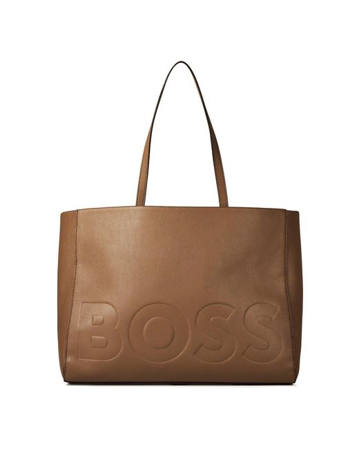 Boss Brown Yona Elegant Spacious Tote Bag