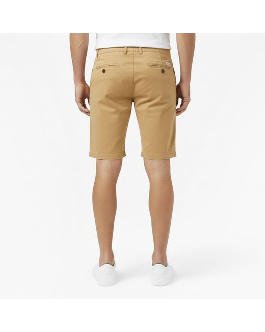 Jack Wills Natural Slim Chino Shorts for men