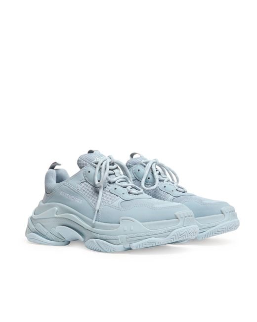 Balenciaga Blue Triple S Trainers
