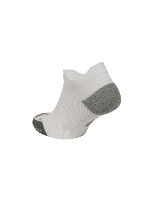 Absolute 360 Gray Performance Running Socks: Low