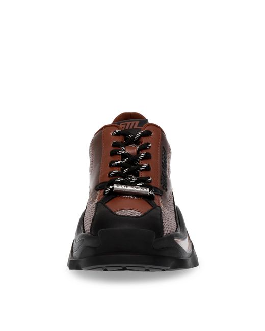 Steve Madden Brown Zoomz Chunky Trainers