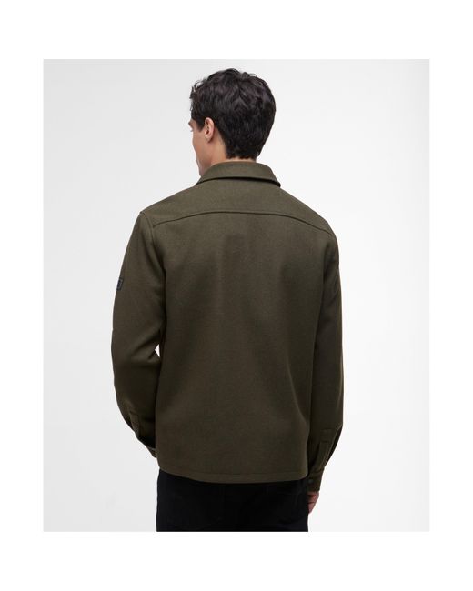 Barbour Green Walken Overshirt for men