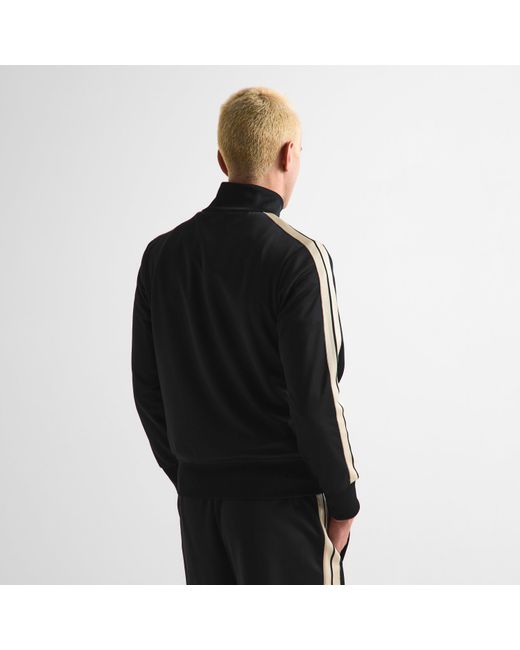 Palm Angels Black Tracksuit Top for men