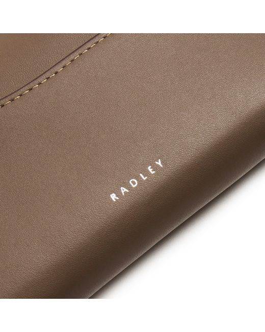 Radley Brown Pockets Medium Ziparound Purse