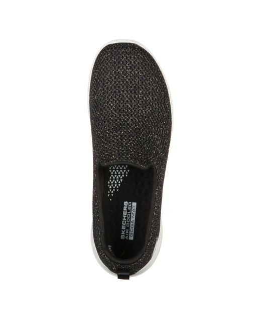 Skechers Blue Gowalkjoy Slip On Trainers