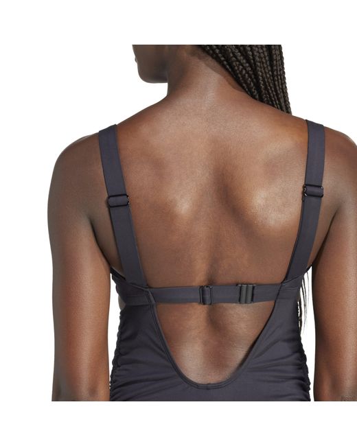 Adidas Gray Swmsw One Piece Swimsuit