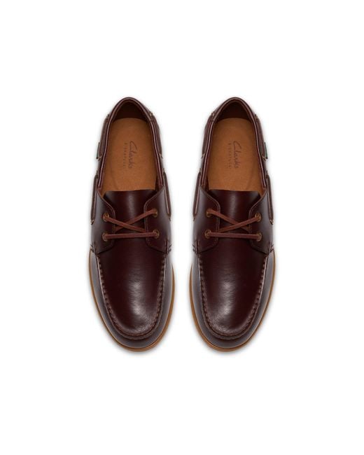 Clarks Brown Charmouth Lace for men