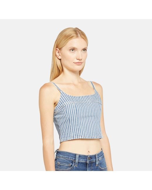 Levi's Blue Jadine Denim Cami Tank Mischa