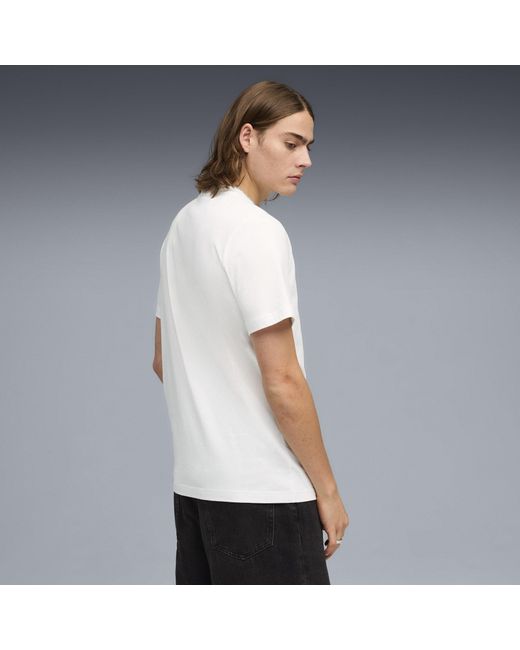 PUMA White X Aston Martin F1 Team Essentials Tee
