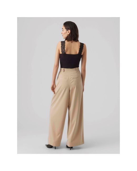 Vero Moda Black Rosa Sl Cami Top