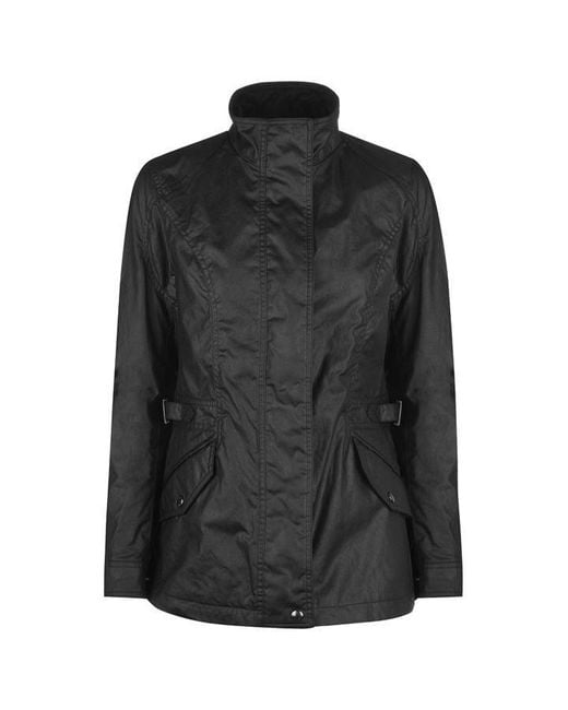 Belstaff Black Adeline Wax Jacket