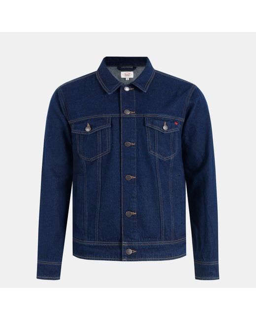 Lee Cooper Blue Denim Jacket for men
