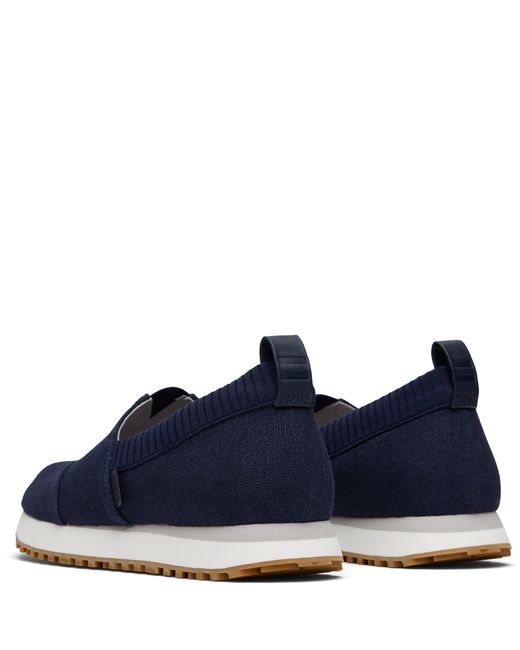 TOMS Blue Alpargata Resident 2.0 Trainers Size 6.5 for men