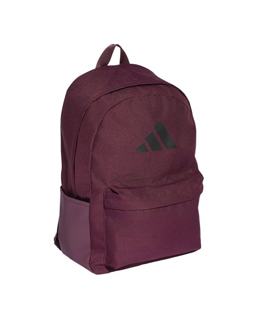 Adidas Purple Classic Badge Of Sport Backpack