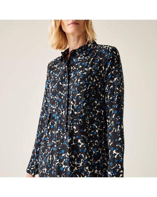 Regatta Blue Orla Kiely Printed Dress