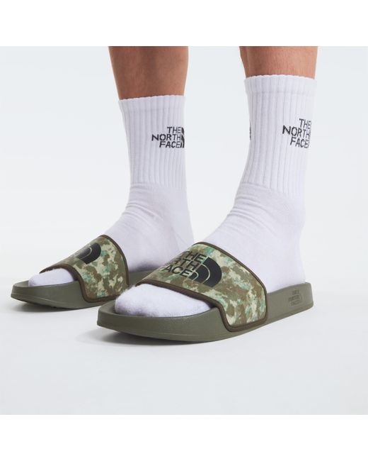 The North Face Green Base Camp Slide Iii for men