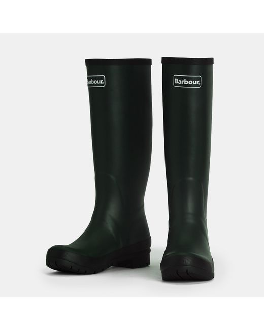 Barbour Black Abbey Wellington Boots