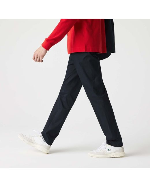 Lacoste Blue Slim Fit Stretch Cotton Chinos for men