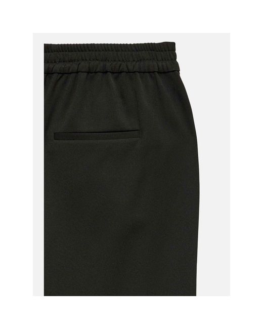 Vero Moda Black Straight Tailored Trousers