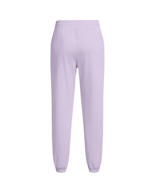 Under Armour Purple Rival Terry Joggers
