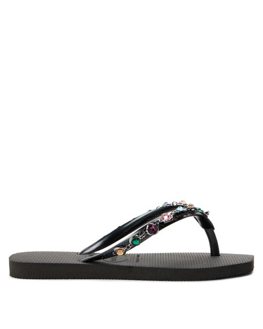 Havaianas Black Luxury Flip Flip Flops