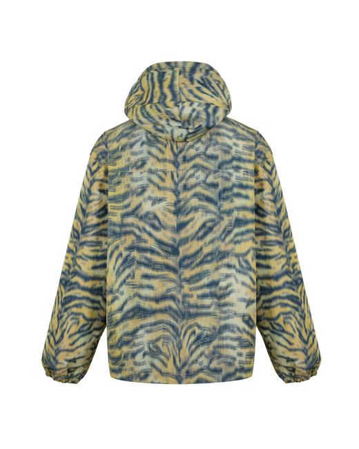 KENZO Green Tiger Windbreaker for men