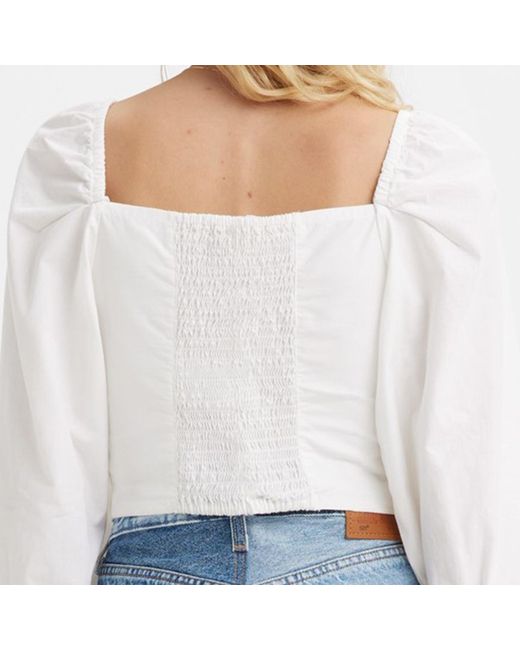 Levi's Blue Devin Blouse
