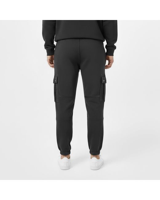 Jack Wills Blue Script Cargo Cotton Ribbed Cuffs Joggers for men