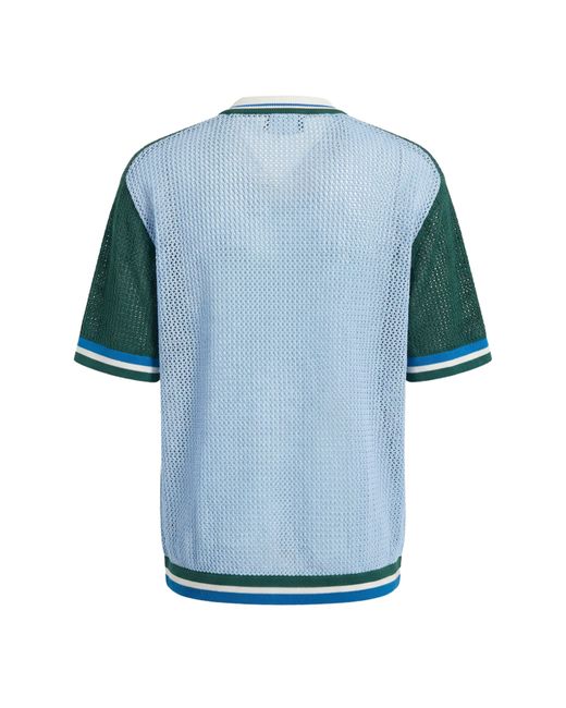 Homies Marbella Blue Homies Polo Knit for men