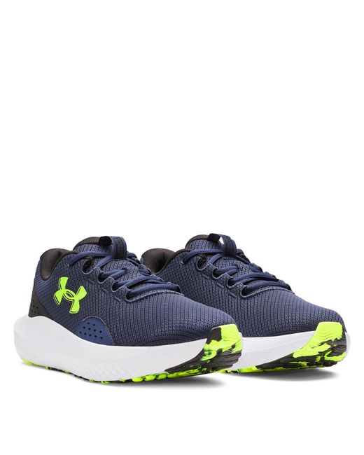 Under Armour Blue Charged Surge 4 Running Shoes for men