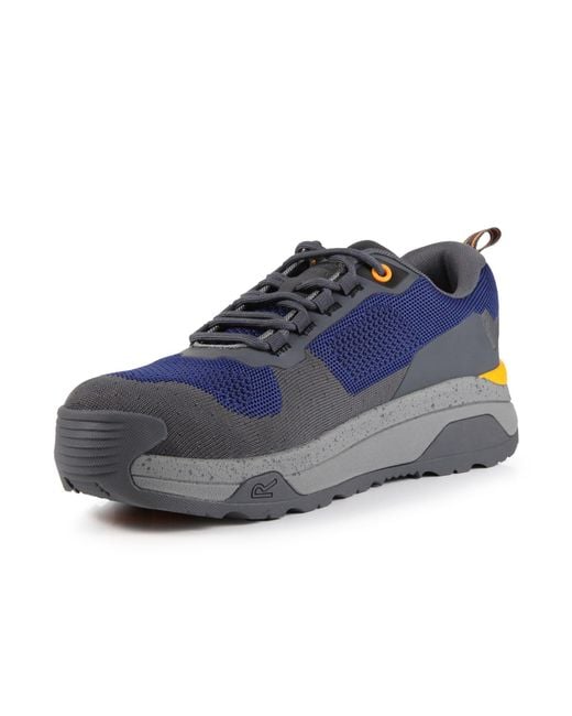 Regatta Blue Crossfort Safety Trainers