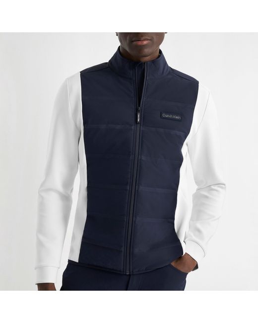 Calvin Klein Blue Performance Golf Jacket for men