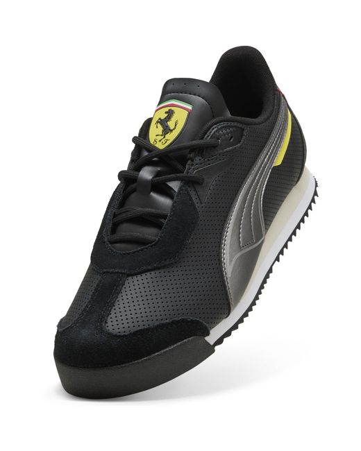 PUMA Black Sf Roma S Classic Low-Top Trainers for men