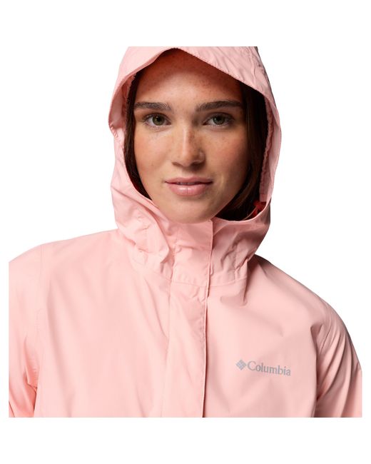 Columbia Pink Arcadia Ii Waterproof Jacket