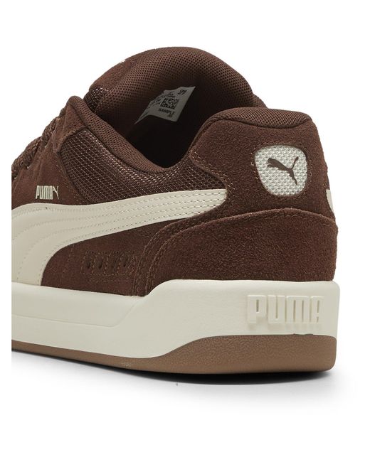 PUMA Brown Park Lifestyle Skate Low-Top Trainers for men