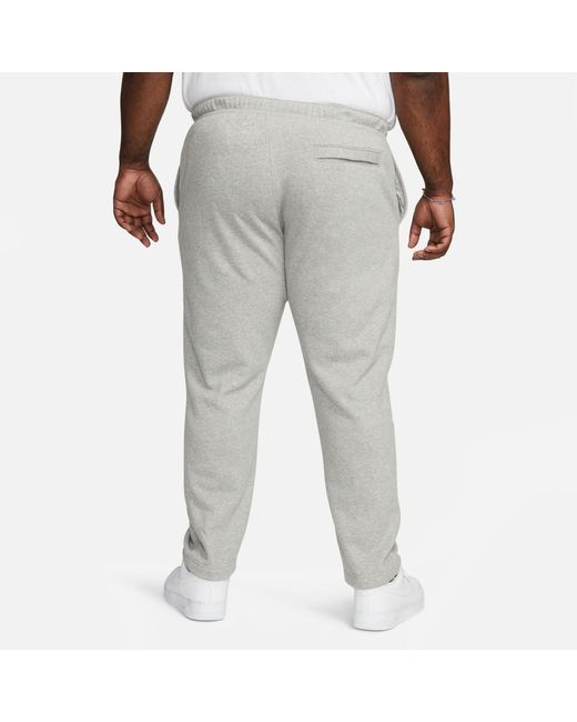 Nike Gray Sportswear Club Fleece Pants for men