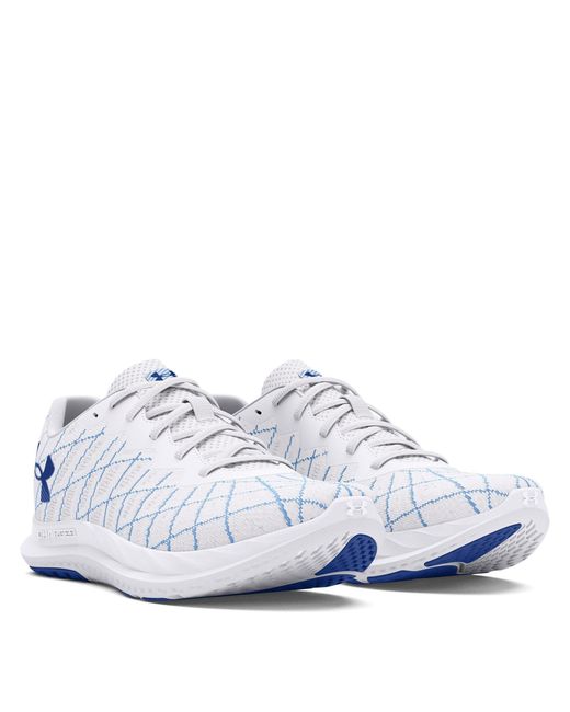 Under Armour White Charged Breeze 2 Running Shoes