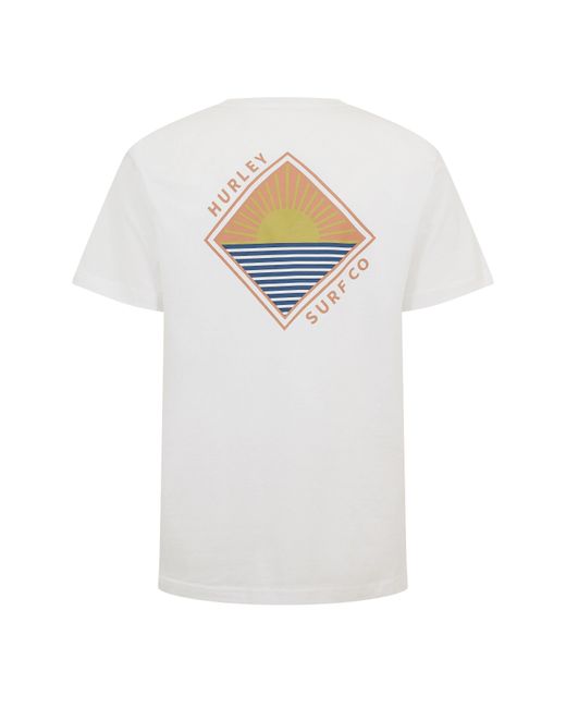 Hurley White T-Shirt for men