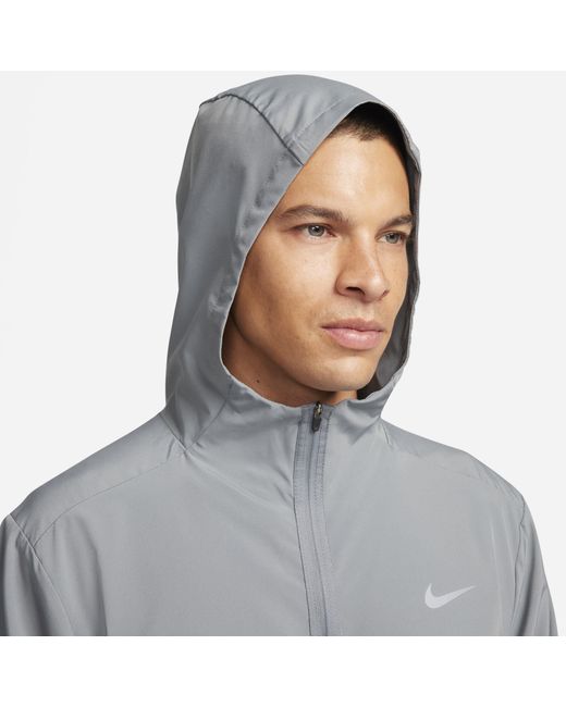 Nike Blue Form Hooded Jacket for men