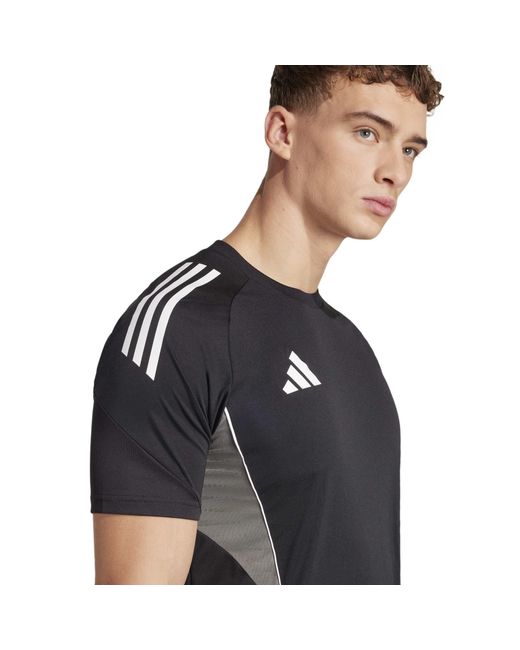 Adidas Black Tiro 25 Competition Training T-Shirt for men