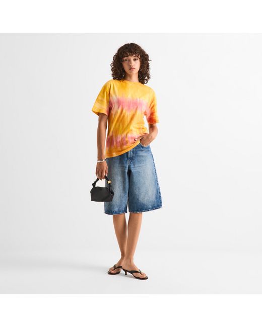 Palm Angels Orange X Hi Ibiza Tie Dye T-Shirt
