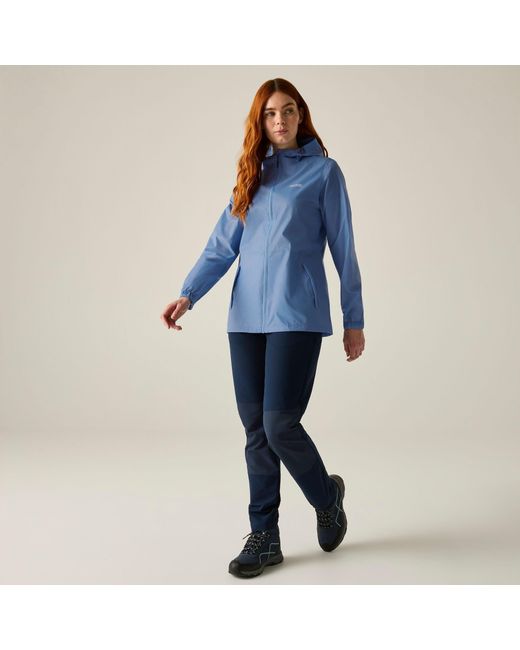 Regatta Blue Pack It Iii Waterproof Jacket