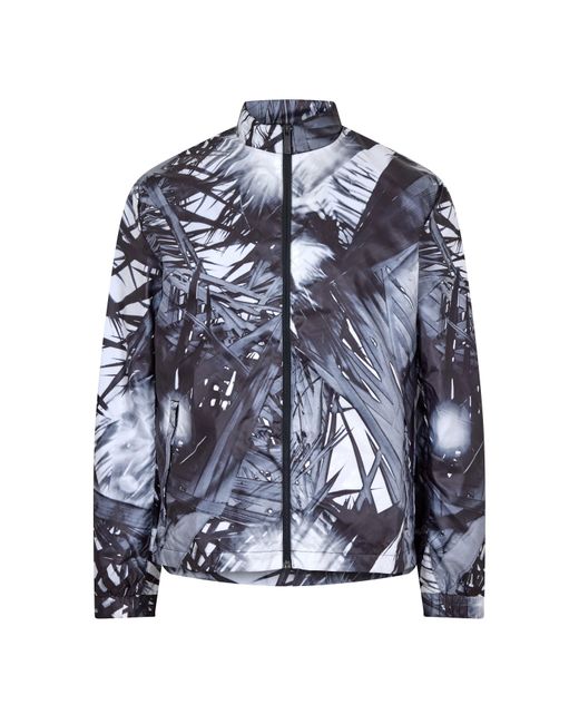 PUMA Blue Um Burn Through Windbreaker for men