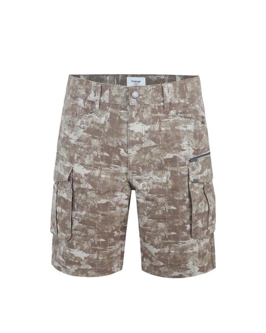 Firetrap Gray Btk Shorts for men